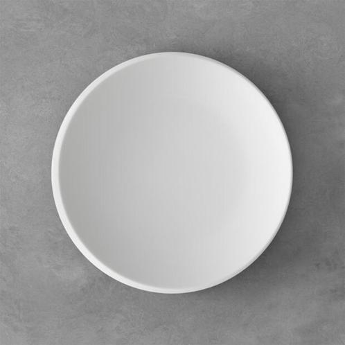 Villeroy & Boch NewMoon ontbijtborden (4 stuks), 24 cm, wit, Huis en Inrichting, Keuken | Servies, Zo goed als nieuw, Bord(en)