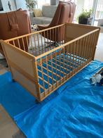 Houten meegroeibed van baby tot kleuter, Ophalen, Gebruikt, 70 tot 85 cm, 140 tot 160 cm