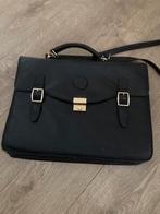 Aktetas zwart leder, Ophalen of Verzenden, Gebruikt, Zwart, Leer