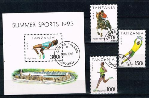 Postzegels uit Tanzania - K 1757 - sport, Postzegels en Munten, Postzegels | Afrika, Gestempeld, Tanzania, Ophalen of Verzenden
