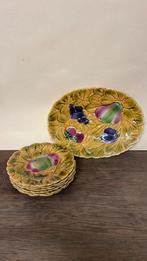 Antiek dessertservies sarreguemines, Ophalen