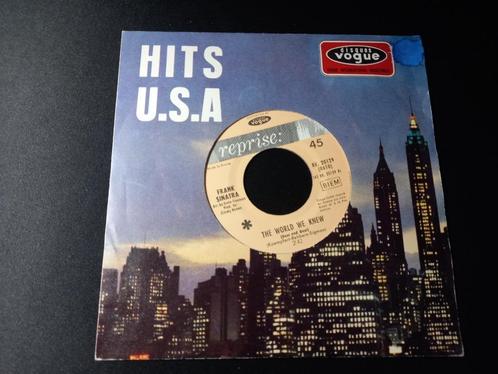 Frank Sinatra ‎– The World We Knew (Over And Over) '7 = Mint, Cd's en Dvd's, Vinyl Singles, Zo goed als nieuw, Single, Pop, 7 inch