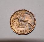 Congo belge 1 franc 1946, bon état, Enlèvement ou Envoi