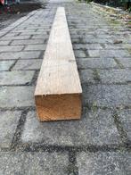 Poutres en bois robustes de 220 cm de long, 9,5 cm x 7,5 cm., Jardin & Terrasse, Poteaux, Poutres & Planches, Comme neuf, Enlèvement
