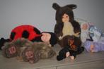 Lot Anne Geddes poppen , Baby's als dier , eekhoorn , egel.., Verzamelen, Ophalen of Verzenden, Gebruikt, Overige typen