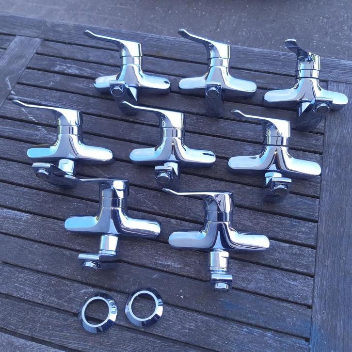 Grohe kranen badkamer douche keuken wastafel, Doe-het-zelf en Bouw, Sanitair, Gebruikt, Douche, Koper, Ophalen