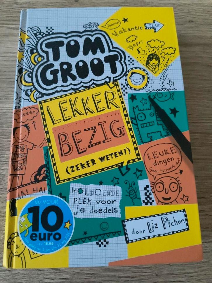 Liz Pichon - Lekker bezig, Boeken, Kinderboeken | Jeugd | 10 tot 12 jaar, Zo goed als nieuw, Ophalen of Verzenden