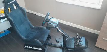 Playseat Evolution Alcantaraz + Logitech G29 PS3-PS4, Enlèvement, Comme neuf