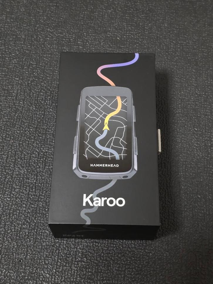 Hammerhead Karoo 3 fietscomputer, Fietsen en Brommers, Fietsaccessoires | Fietscomputers, Zo goed als nieuw, Draadloos, GPS, Waterdicht