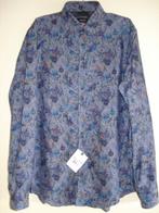 Seidensticker slim fit overhemd/chemise lange mouwen 39 blau, Halswijdte 38 (S) of kleiner, Nieuw, Seidensticker, Verzenden