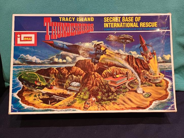 thunderbirds bouwdoos met handleiding motorised, Verzamelen, Speelgoed, Zo goed als nieuw, Ophalen of Verzenden