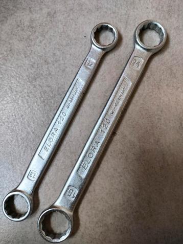 Elora 120 platte Ringsleutels 12/13 en 14/15 beschikbaar voor biedingen