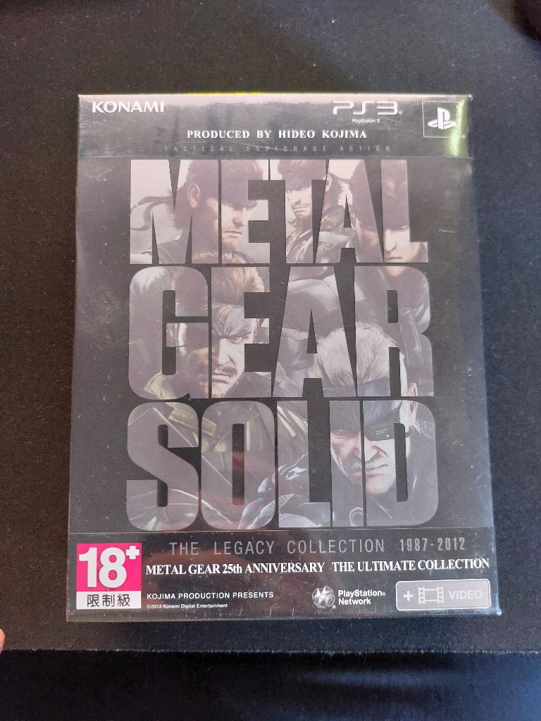 Metal Gear Solid: The Legacy Edition ongeopend (PS3, R3), Neuf, Enlèvement ou Envoi, 1 joueur, À partir de 18 ans