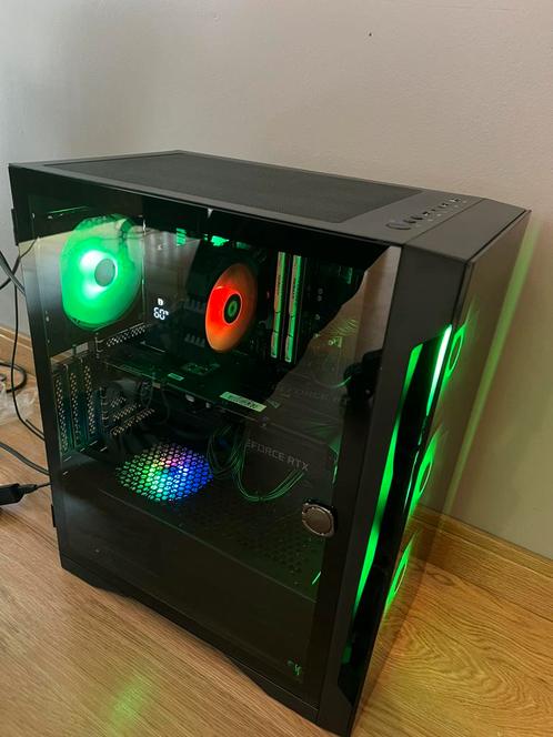 High-End Gaming PC Te Koop – Ryzen 5 / RTX 3080 / 48GB RAM, Computers en Software, Desktop Pc's, Ophalen