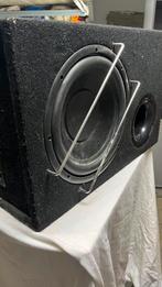 Caisson de basse 28cm + ampli voiture 280W RMS. Subwoofer, Enlèvement