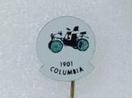 SP1798 Speldje 1901 Columbia groen, Collections, Broches, Pins & Badges, Utilisé, Enlèvement ou Envoi