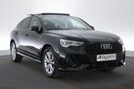 (1YRV819) AUDI Q3 SPORTBACK, Auto's, Stof, Gebruikt, Zwart, 146 g/km