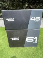 Plyo box 46cm en 61cm, Sport en Fitness, Ophalen, Zo goed als nieuw, Overige typen