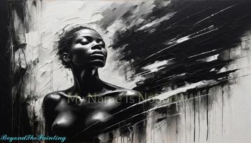 Captivating in Black - Diamond Painting of Puzzel beschikbaar voor biedingen