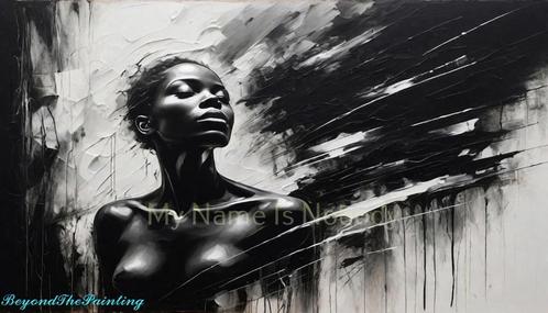 Captivating in Black - Diamond Painting of Puzzel, Hobby en Vrije tijd, Overige Hobby en Vrije tijd, Nieuw, Verzenden