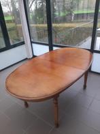 Tafel verlengbaar, Ophalen, Gebruikt, Ovaal, Kersenhout