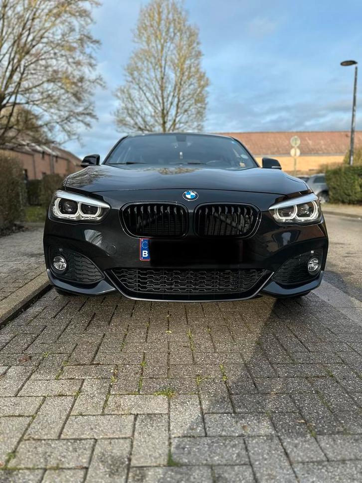 BMW 120i, Auto's, BMW, Bedrijf, 1 Reeks, Benzine, Automaat, Zwart, Zwart, Ophalen
