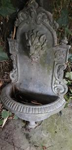 Gietijzeren wand fontein, Tuin en Terras, Ophalen, Fontein