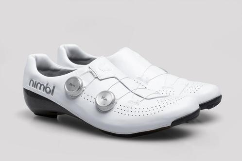 Nimbl Ultimate Glide white silver maat 44, Sport en Fitness, Wielrennen, Zo goed als nieuw, Schoenen, Ophalen of Verzenden