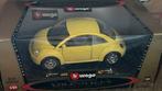 NIEUW in verpakking Burago Volkswagen new Beetle, Hobby en Vrije tijd, Modelauto's | 1:24, Verzenden, Nieuw, Auto, Burago