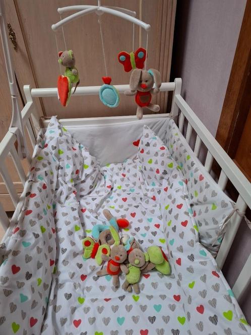 Kinderen en baby's, Kinderen en Baby's, Kinderkamer | Bedden, Zo goed als nieuw, Minder dan 140 cm, Minder dan 70 cm, Matras, Ophalen