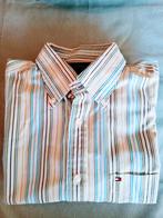 Tommy Hilfiger - Gestreept hemd (M), Kleding | Heren, Overhemden, Overige kleuren, Verzenden, Halswijdte 39/40 (M), Zo goed als nieuw