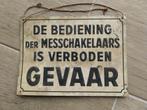 Antiek blikken bordje industrieel Jofico brussel 1930, Ophalen of Verzenden, Zo goed als nieuw