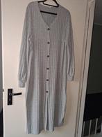 Lange winterjurk knoopjes grijs XXL, Kleding | Dames, Verzenden, Maat 46/48 (XL) of groter, Zo goed als nieuw, Grijs