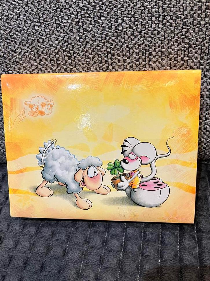 Boîte  d'écriture Diddl donne une plante à Wollywell, Collections, Diddl, Diddl, Enlèvement ou Envoi