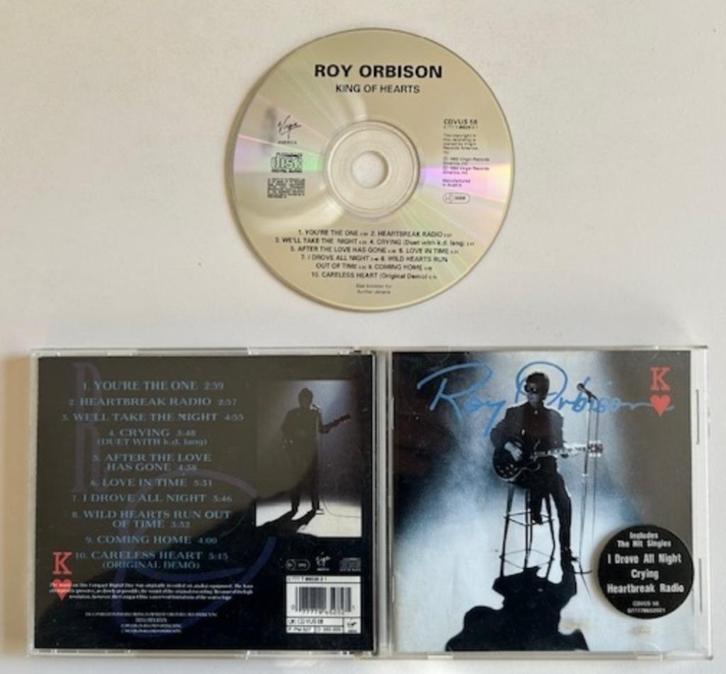 CD ROY ORBISON - KING OF HEARTS - POP ROCK, Cd's en Dvd's, Cd's | Pop, Gebruikt, 1980 tot 2000, Verzenden