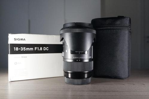 Sigma Art 18-35mm F/1.8 monture Canon EF, Audio, Tv en Foto, Foto | Lenzen en Objectieven, Zo goed als nieuw, Standaardlens, Zoom