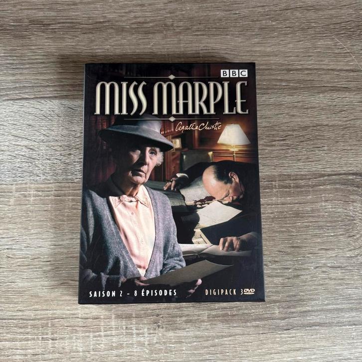 Miss Marple, saison 2 - Coffret DVD, Cd's en Dvd's, Dvd's | Tv en Series, Zo goed als nieuw, Thriller, Boxset, Vanaf 12 jaar, Ophalen of Verzenden