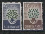 Suriname yvertnrs.: 332/33 postfris, Timbres & Monnaies, Timbres | Surinam, Envoi, Non oblitéré