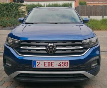 VOLKSWAGEN T-CROSS 1,5L TSI DSG, Autos, 1361 kg, Carnet d'entretien, Noir, 5 portes