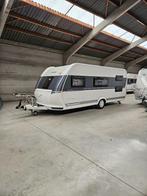 caravane hobby de luxe 545 KMF 2020, Caravans en Kamperen, Caravans, Hobby, 7 tot 8 meter, Particulier, Dwars-stapelbed