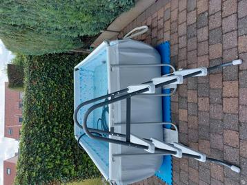 Zwembad 3m x 2m met toebehoren, Enlèvement, Utilisé