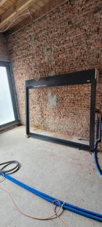 Dubbel PVC buitenraam met elektrische rolluik, Ophalen