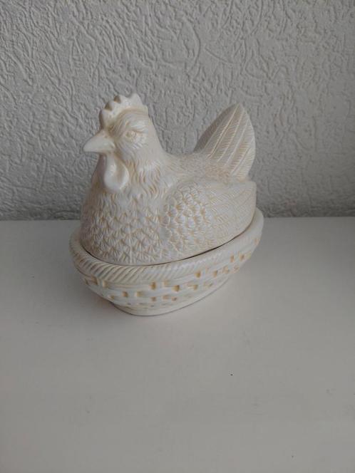Paté pot kip, Antiek en Kunst, Curiosa en Brocante, Ophalen of Verzenden