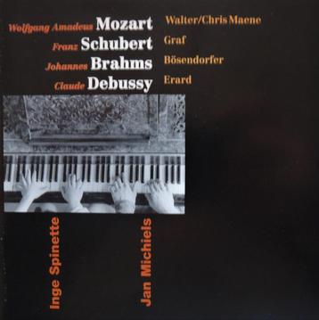 Mozart/Schubert/Brahms/Debussy - Spinette en Michiels - 1998