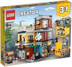 Lego Creator 3in1 31097 Woonhuis, dierenwinkel + café (2019), Ensemble complet, Lego, Enlèvement ou Envoi, Neuf