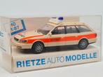 Audi A6 ambulance noodarts - Rietze 1:87, Hobby en Vrije tijd, Zo goed als nieuw, Auto, Rietze, Verzenden