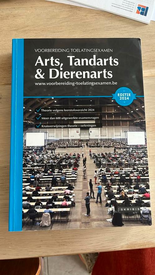 Voorbereiding Toelatingsexamen Arts, Tandarts & Dierenarts -, Boeken, Wetenschap, Zo goed als nieuw, Ophalen of Verzenden