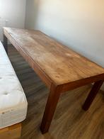 Eiken eettafel 180x100, Ophalen, Gebruikt, Eikenhout, 50 tot 100 cm
