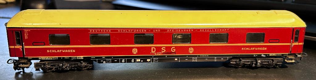 3309. DSG H0 Primex slaapwagen (Märklin)., Hobby en Vrije tijd, Modeltreinen | H0, Gebruikt, Wagon, Märklin, Ophalen of Verzenden