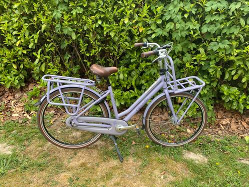 Paarse Miss Grace damesfiets, Fietsen en Brommers, Fietsen | Dames | Damesfietsen, Gebruikt, Gazelle, Versnellingen, Ophalen